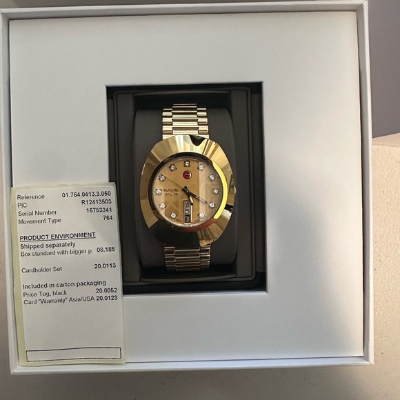 RADO Unisex The Original Automatic Bracelet Watch, 35mm NEW IN BOX - Picture 6 of 15